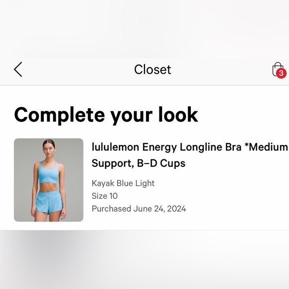 Lululemon Energy Longline Bra Bundle - Picture 5 of 7